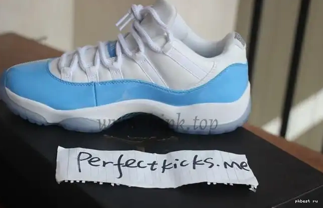Low Air Authentic Jordan 11 Columbia 0613